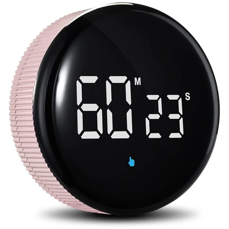 Rechargeable Kitchen Timers,Magnetic Productivity Timer With LED Display,Digital Classroom Visual Timer For Kids