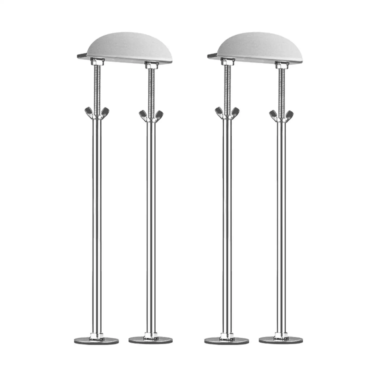 2 Pieces Undermount Sink Brackets Repair System Portable Strong Load Bearing Wash Basin Support Sink Legs for Home Countertop