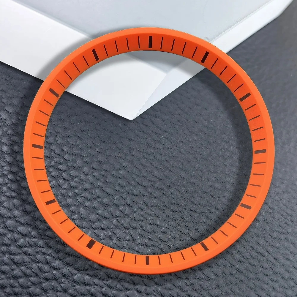 32.3mm * 27.5mm watch chapter ring SRPE case with replaced with white/black hard plastic inner ring suitable for NH35/NH36 case view 6