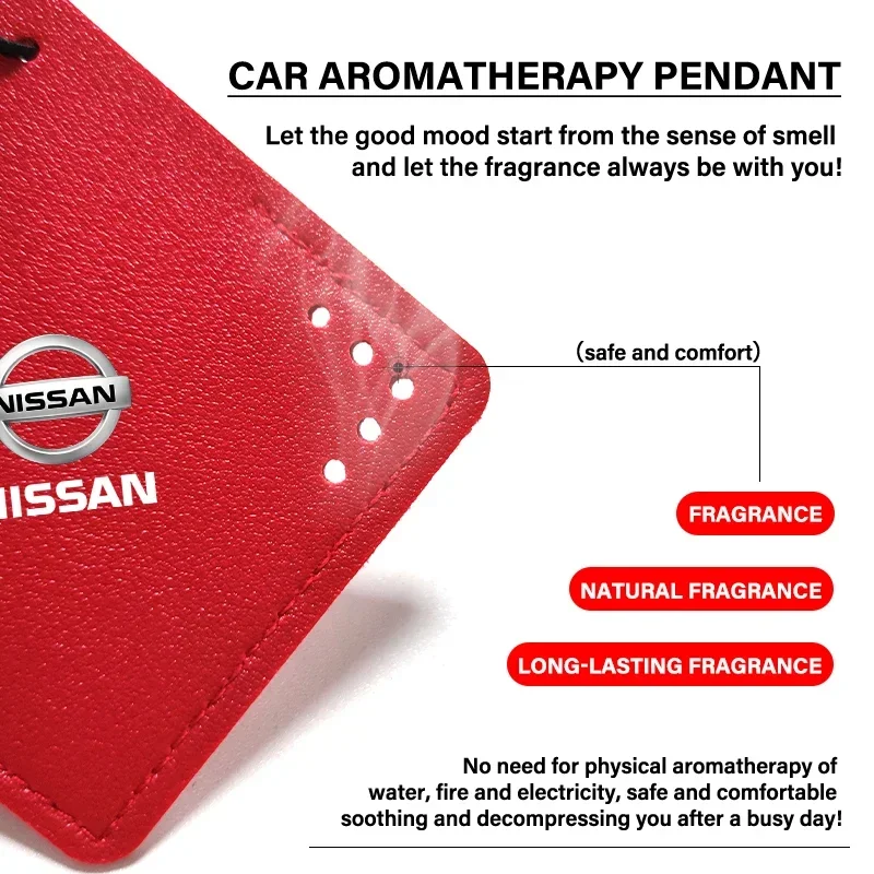 車のアロマディフューザーネックレスフレッシュエアスエードペンダント香り日産セントラパトロールナバラ J11 エクストレイルキャシュカイノートジューク