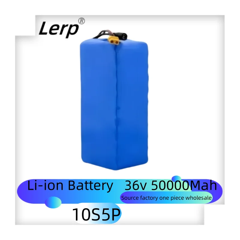 

Литиевая батарея 18650 Вт для электромотоциклов, упаковка 10S5Package, 36V50AH, мощный двигатель, литий-ионный аккумулятор, зарядное устройство 42vand2A