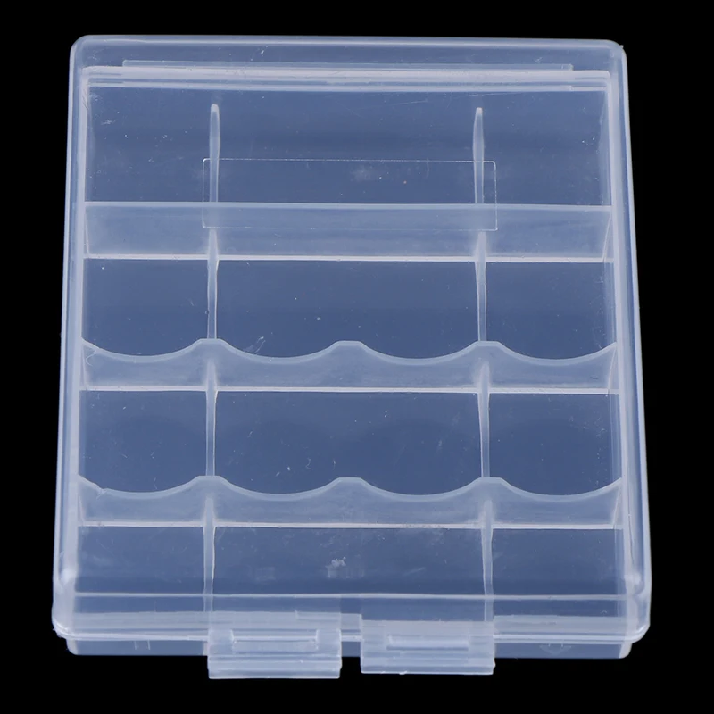 กระเป๋าใส่ของแบตเตอรี่พลาสติกสำหรับกล่องเก็บแบตเตอรี่ขนาด4 AA AAA 14500 10440