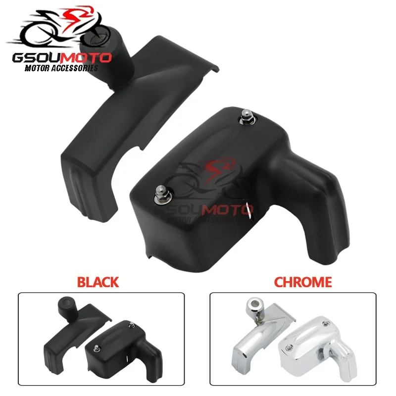 Motorcycle Brake Master Cylinder Clutch Perch Cover For Honda Shadow VT 600 750 VT1300 VT1100 Steed VLX400 VLX600 VTX1300C/R/S/T view 3