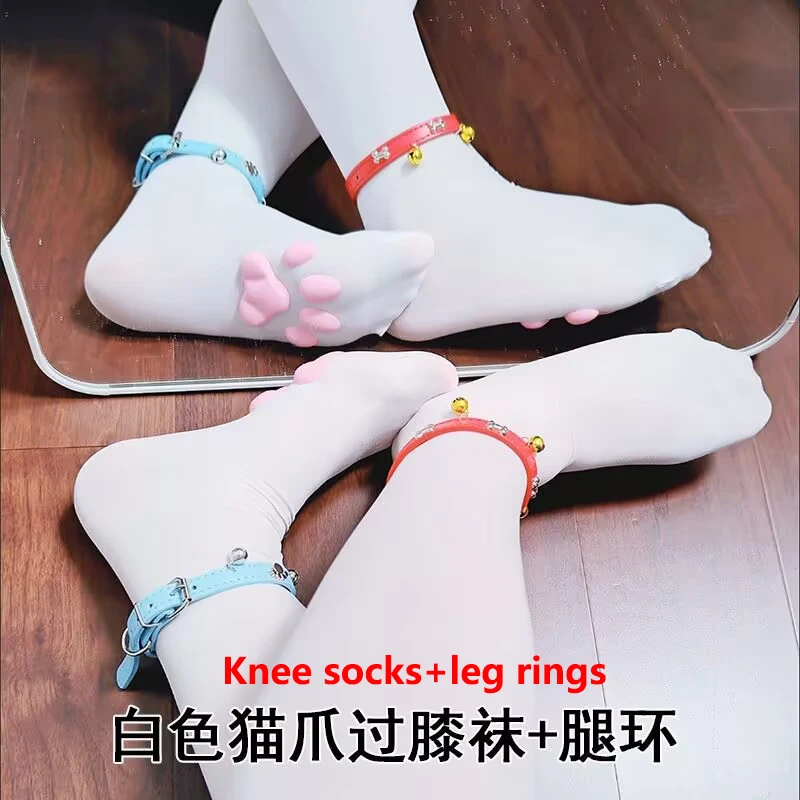 Women High Socks Harajuku Stockings Lingerie 3D Cat Claw Long Socks Thigh High Socks Sexy Compression Stockings