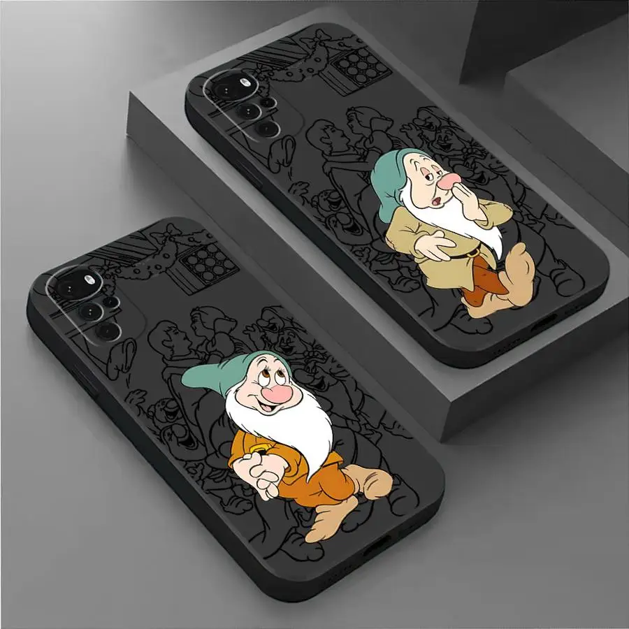 Snow White And The Seven Dwarfs Phone Case for Moto G30 G31 G50 4G 5G G51 5G G60 G60S G71 5G G22 G32 G52 G72 G53 G73