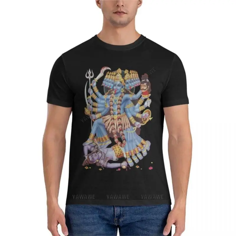 Kali, Kalika or Shyama Hindu Goddess Active T-Shirt summer clothes man clothes funny t shirts summer t-shirt men