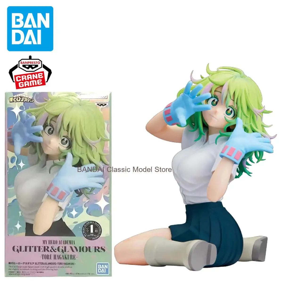 

[Настоящий оригинал] Bandai Banpresto My Hero Academia Glitter & Glamours Toru Hagakure в наличии фигурка модель коллекционная фигурка игрушка