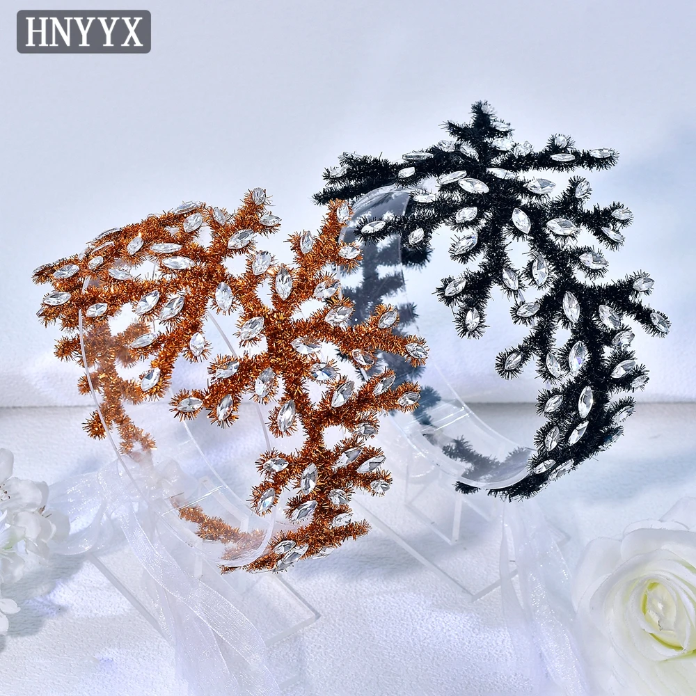 HNYYX الملكي خمر حجر الراين حزام فاخر تألق الزنانير الراقية فريد الخصر الديكور اليدوية أحزمة اكسسوارات SA373