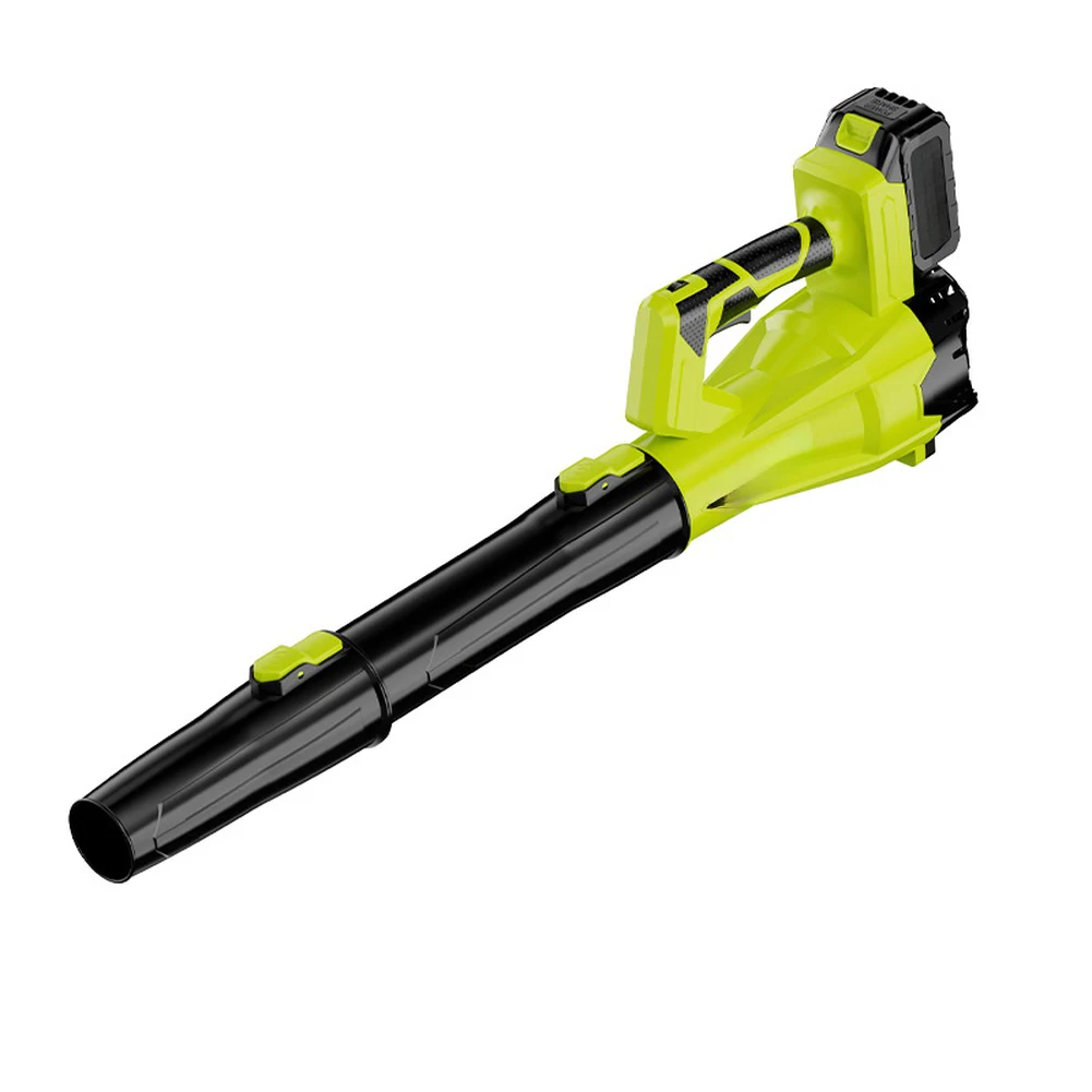 1PC Powerful Cordless Leaf Blower: 580 CFM Turbo Boost, 6 Speed Modes 35.2*18*24.2cm Hair Dryer Leaf Blower Garden Tools