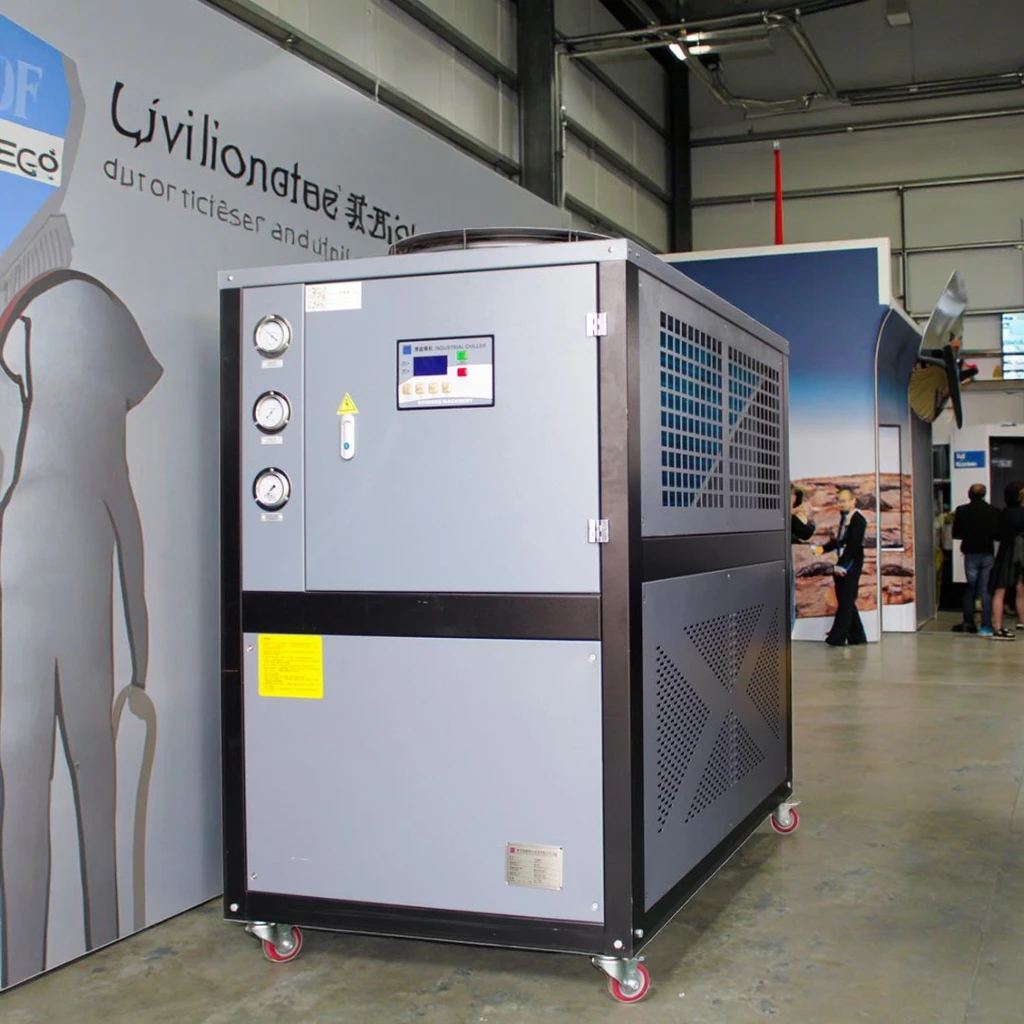 BS series (-60~ 25 ℃) 12HP water packaging chiller with remote control and Copeland compressor for petrochemical industry