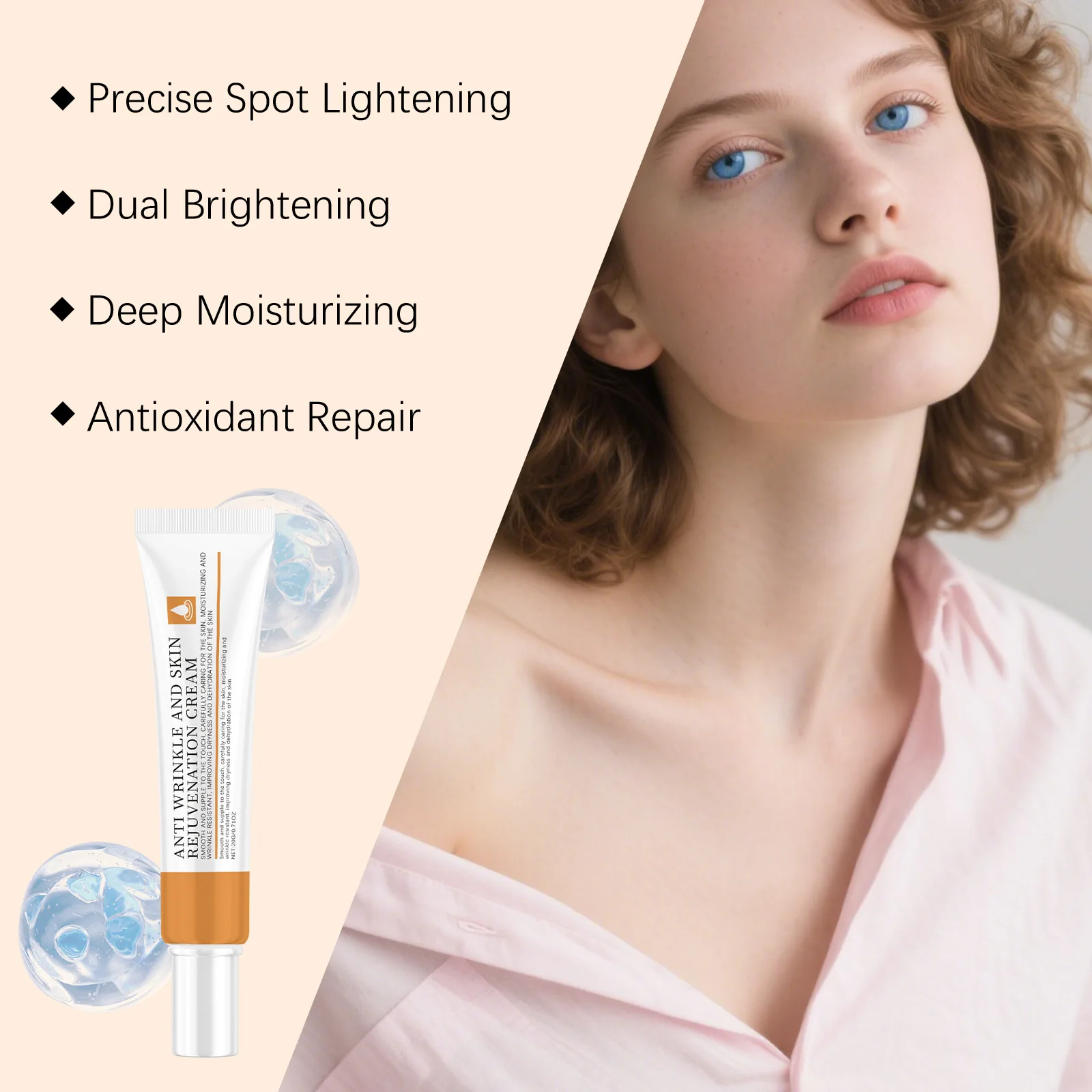 Nicotinamide Skin Care Cream Targeted Face Nursing Reduce Pigmentation Restoring Skin Natural Tone Facial Skincare Moisturizer