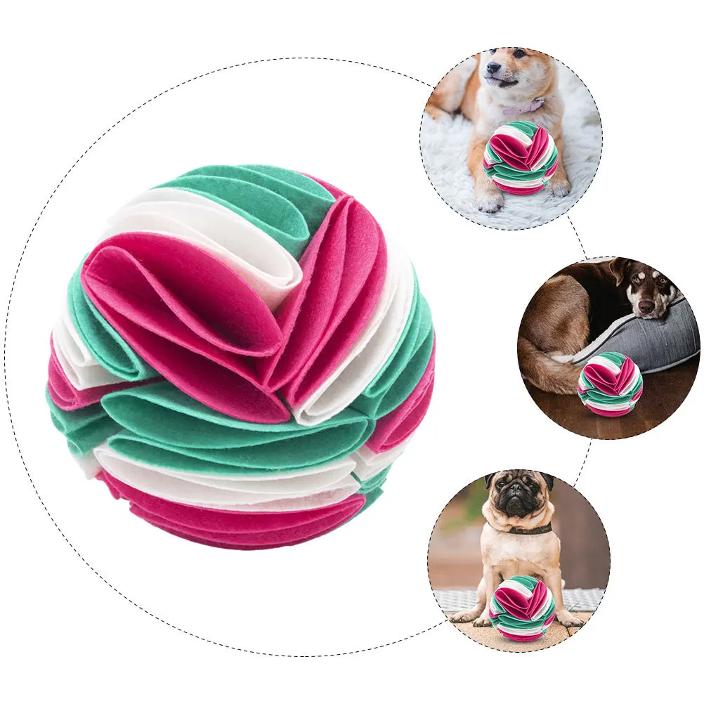 

Puppy Teething Cute Dog Snuffle Ball for Small Dogs Puppies Pet Sniffing