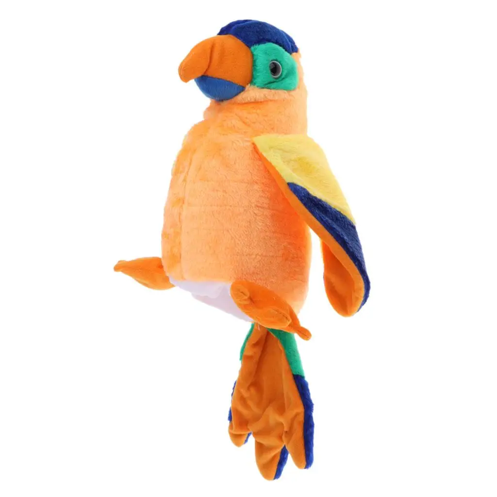 Replacement Golf Protective Cover Accessories Plush Parrot Driver Wood Cover Universal 460cc for Travel