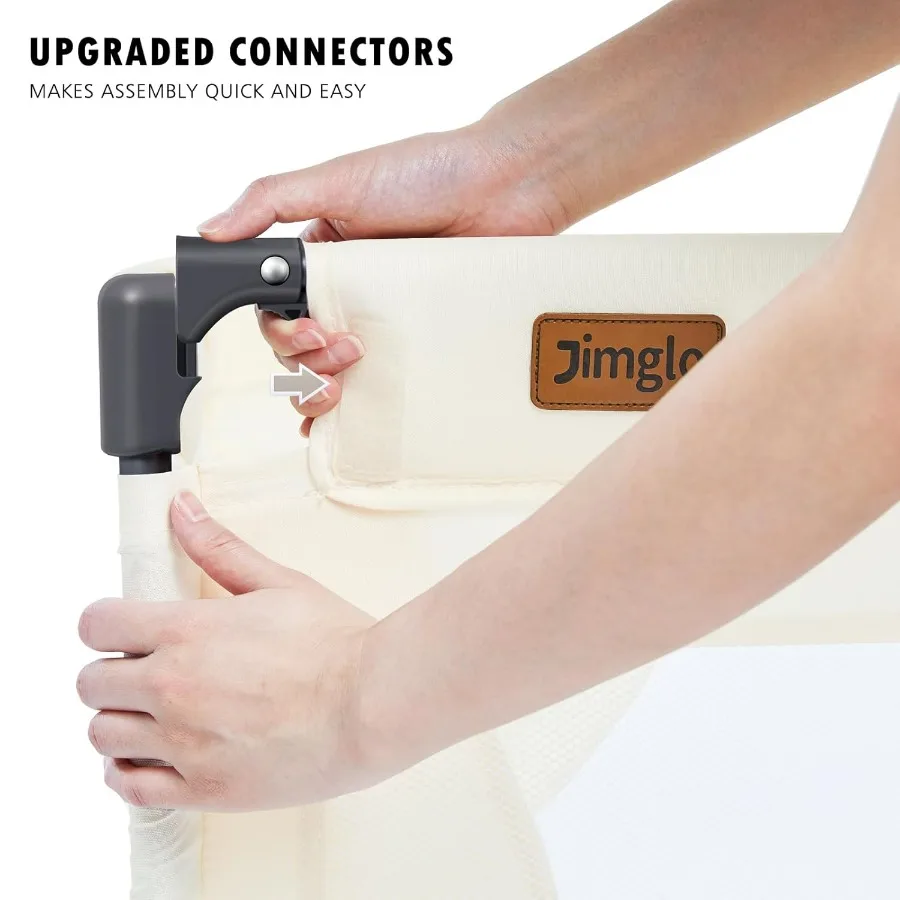 Baby Playpen Foldable Playard for Babies and Toddlers Portable Playpen Activity Center with 50 Balls+2 Handles for Travel Indoo