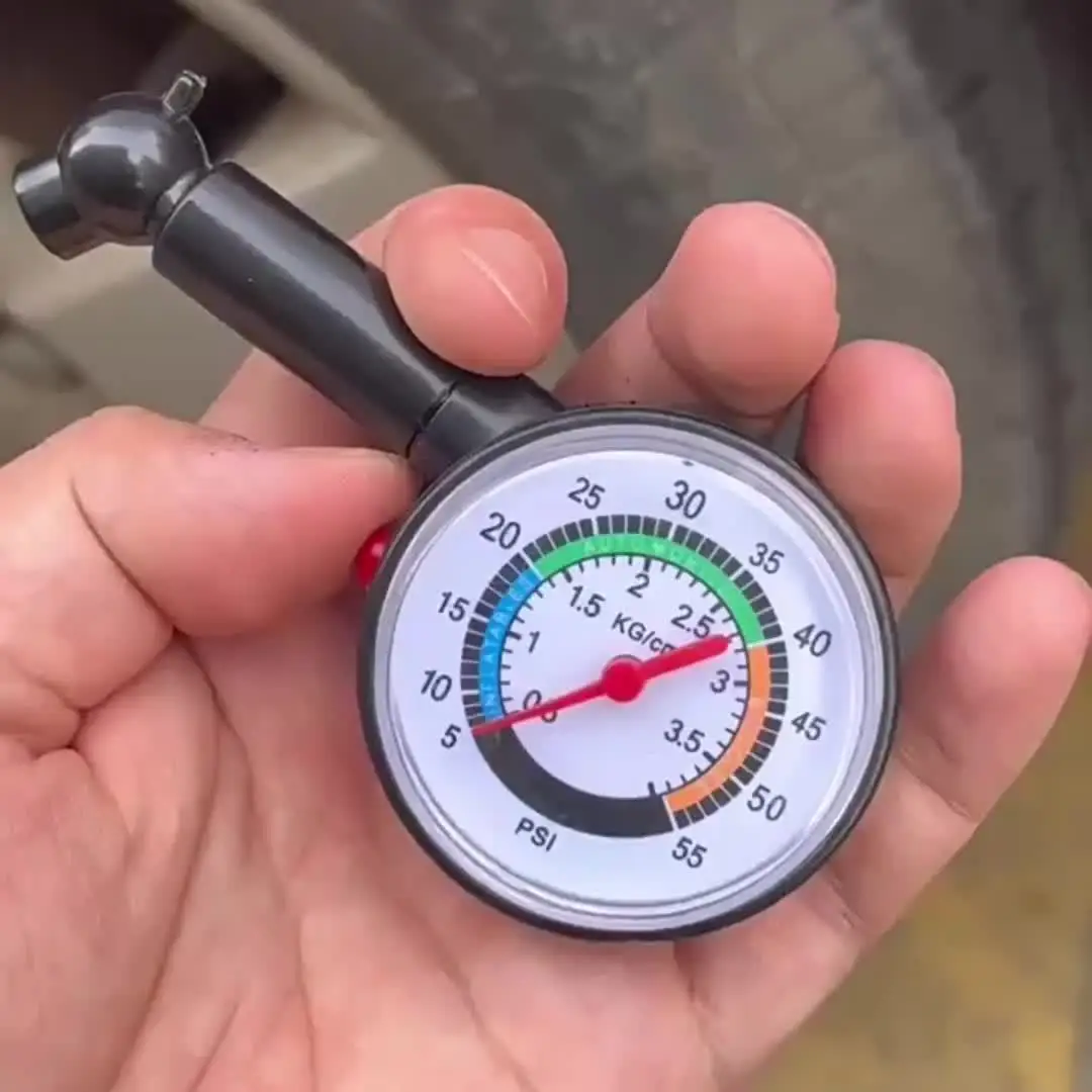 1pc High Precision Automotive, Portable Auto Parts Tire Pressure Gauge, Mechanical Mini Tire Pressure Monitor