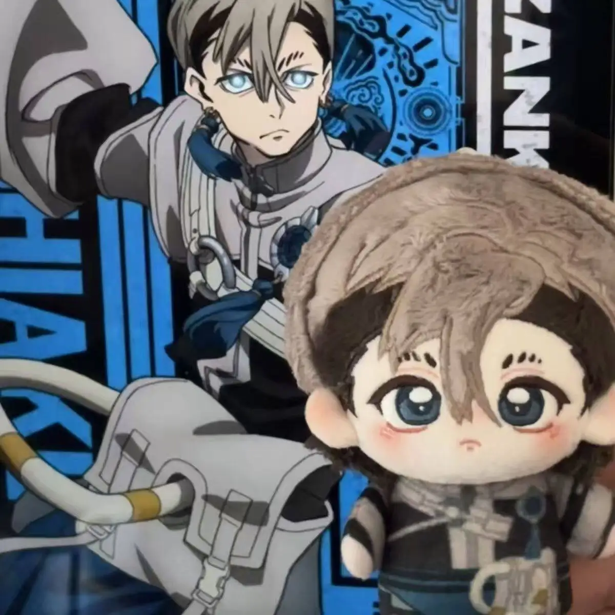 10cm Mini Size Character-Styled Cap Patterned Gachikuta Zanka Cosplay Pendant Outfit Cute Peripheral Hangable RolePlay Accessory