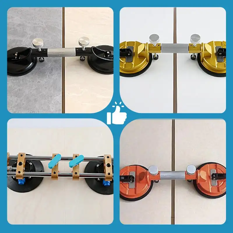 

NEW Manual Seamless Stone Seam Setter Marble Stone Seamless Splicing Vacuum Suction Cup Tile Installation Leveling Splicer