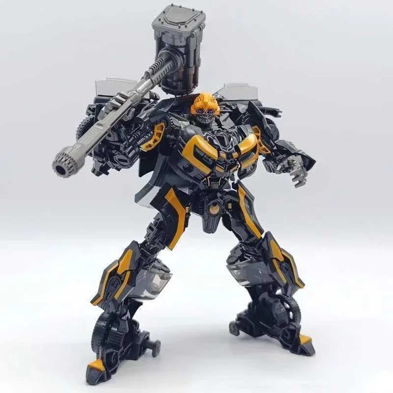 In Stock BAIWEI Transforming Toys TW1025B TW-1025 Dark Warhammer Bee SS49 Car Robot Action Dolls Model Gift Collection