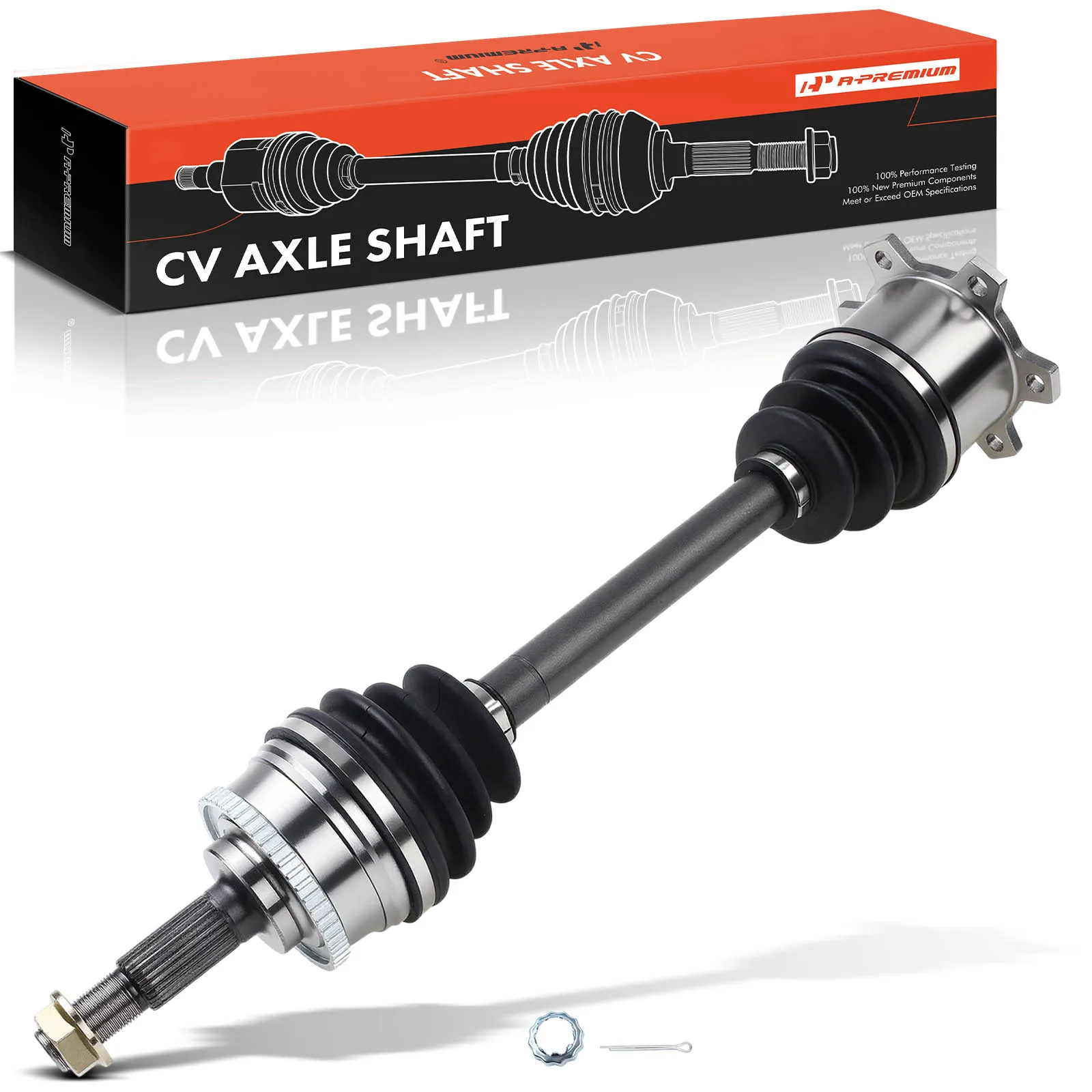 A-Premium Front CV Axle Assembly for Toyota Previa 1991-1997