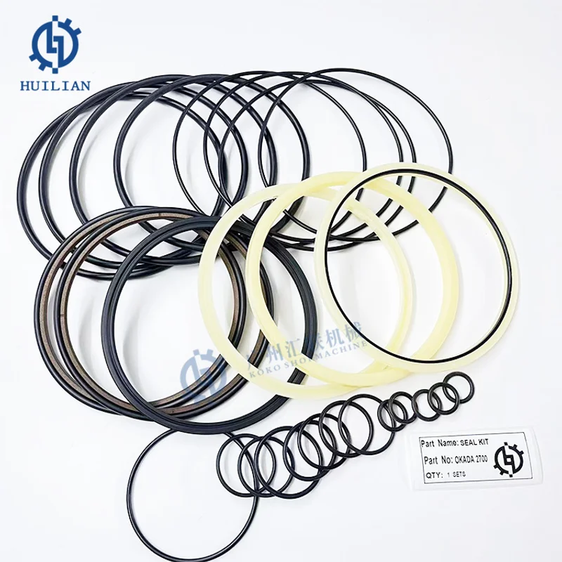 

Hydraulic Hammer Parts OKADA2700 OKADA2600 OKADA1500 Oil Seal Kits for Rock Breaker