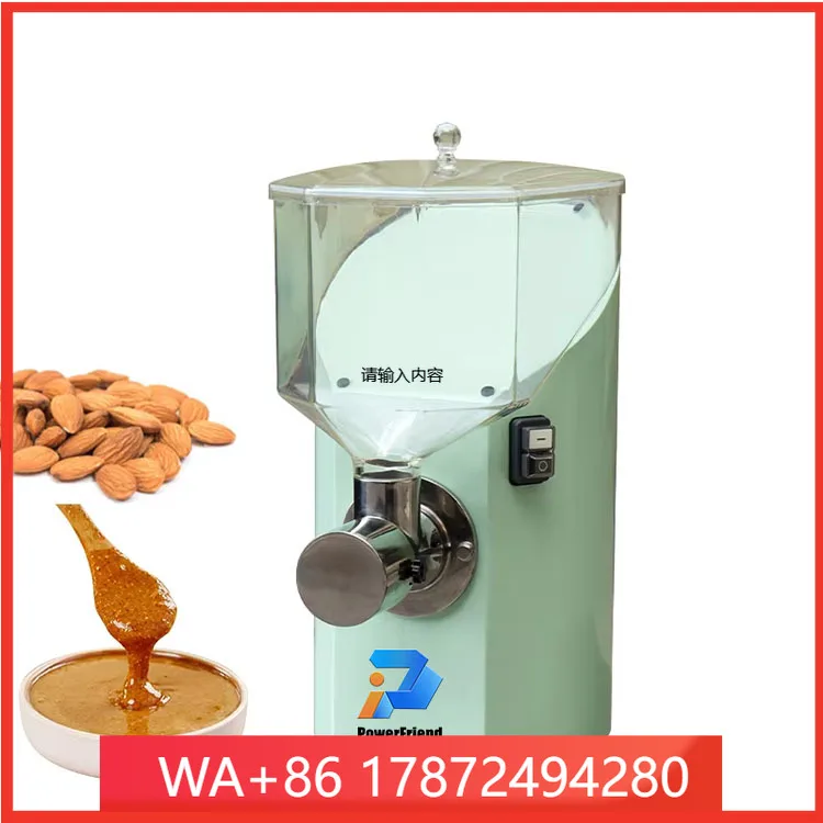 Commercial Multi Functional Peanut Almond Cashew Grinder for Oil Material Cocoa Bean Jam Waist Fruit Sau Grinding 220/