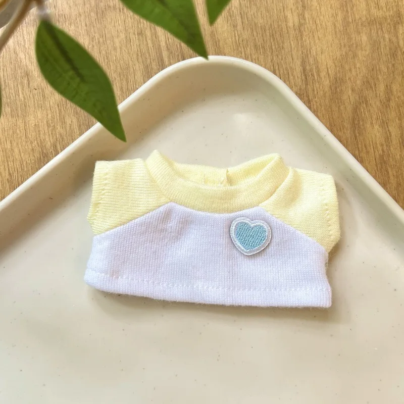 15-17CM 인형 옷 I II III 라부부 의상 미니 플러시 코튼 아이돌 인형 유니버설 의류 파티 액세서리 선물