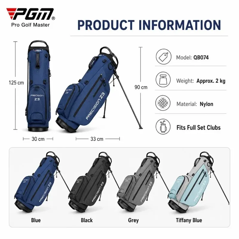PGM 골프 스탠드 백 경량 휴대용 골프백 카트 호환  - Golf Bag Stand Cart 리뷰 및 가격
