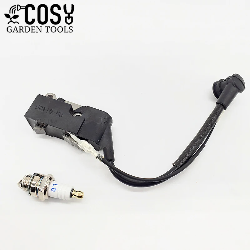 Chainsaw 45CC 52CC 58CC 4500 5200 5800 Ignition Coil Spark Plug Cap for Garden Tools Spare Parts