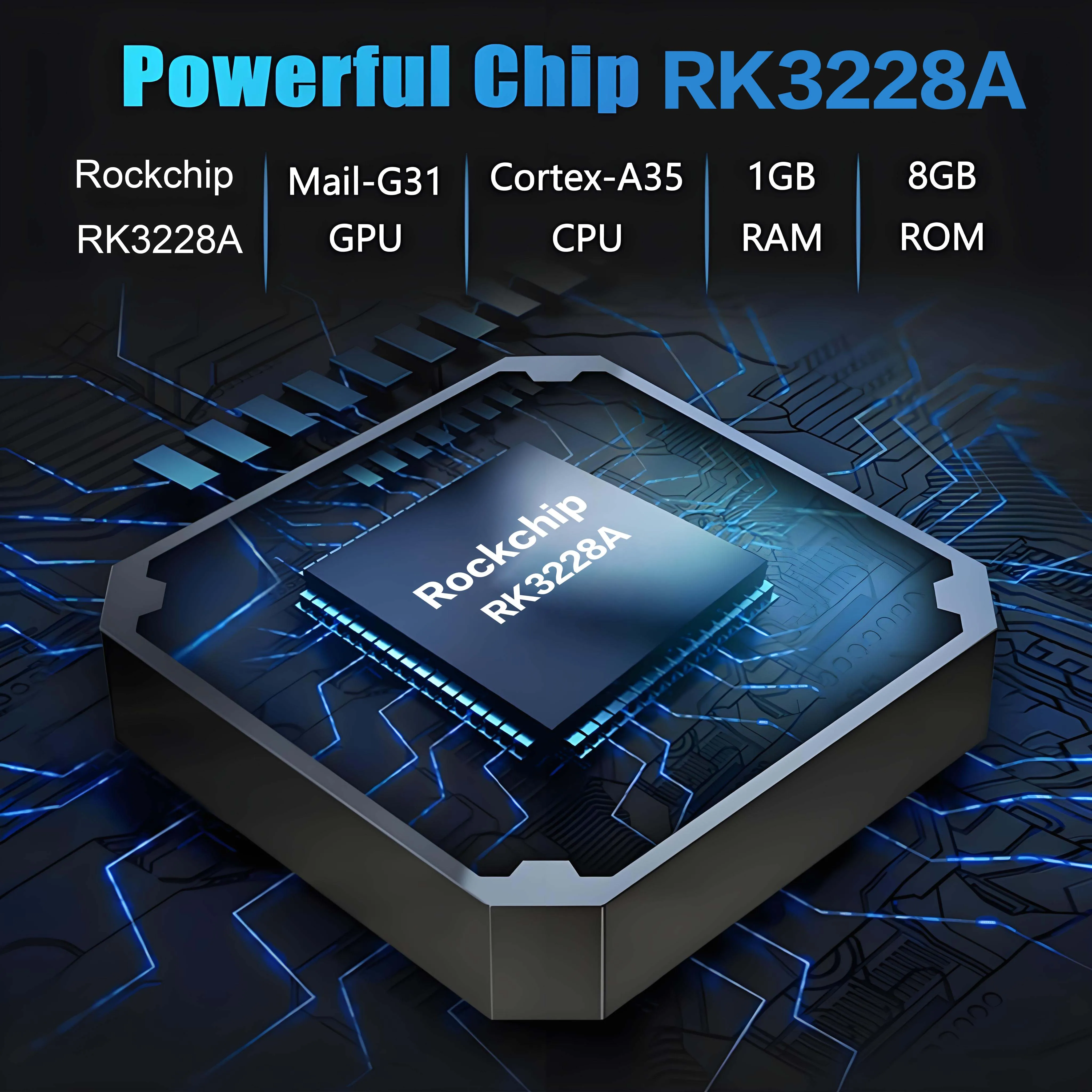 X96 Mini Smart TV BOX Android Allwinner H313 Quad Core A35 Support Google 4K 30 Fps HDR WiFi 2.4GHz 1GB RAM 8GB Rom Media Player