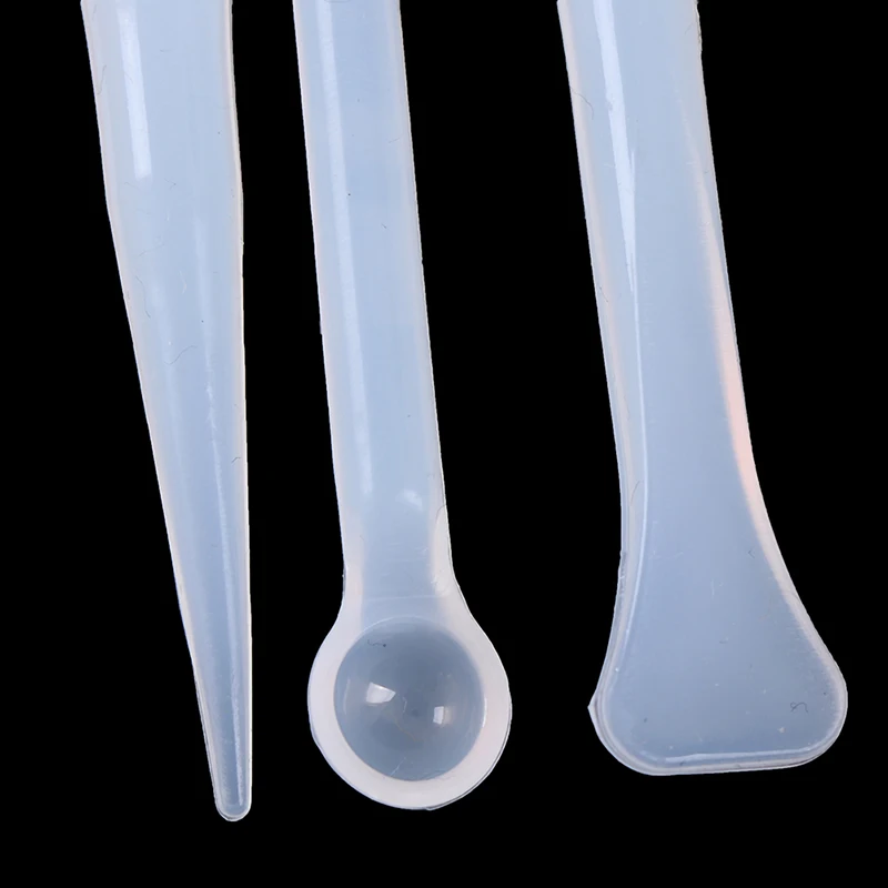 4 stks/set Mix Cup Siliconen Mal Epoxyhars Gereedschap DIY Sieraden Maken Stok Handgemaakt