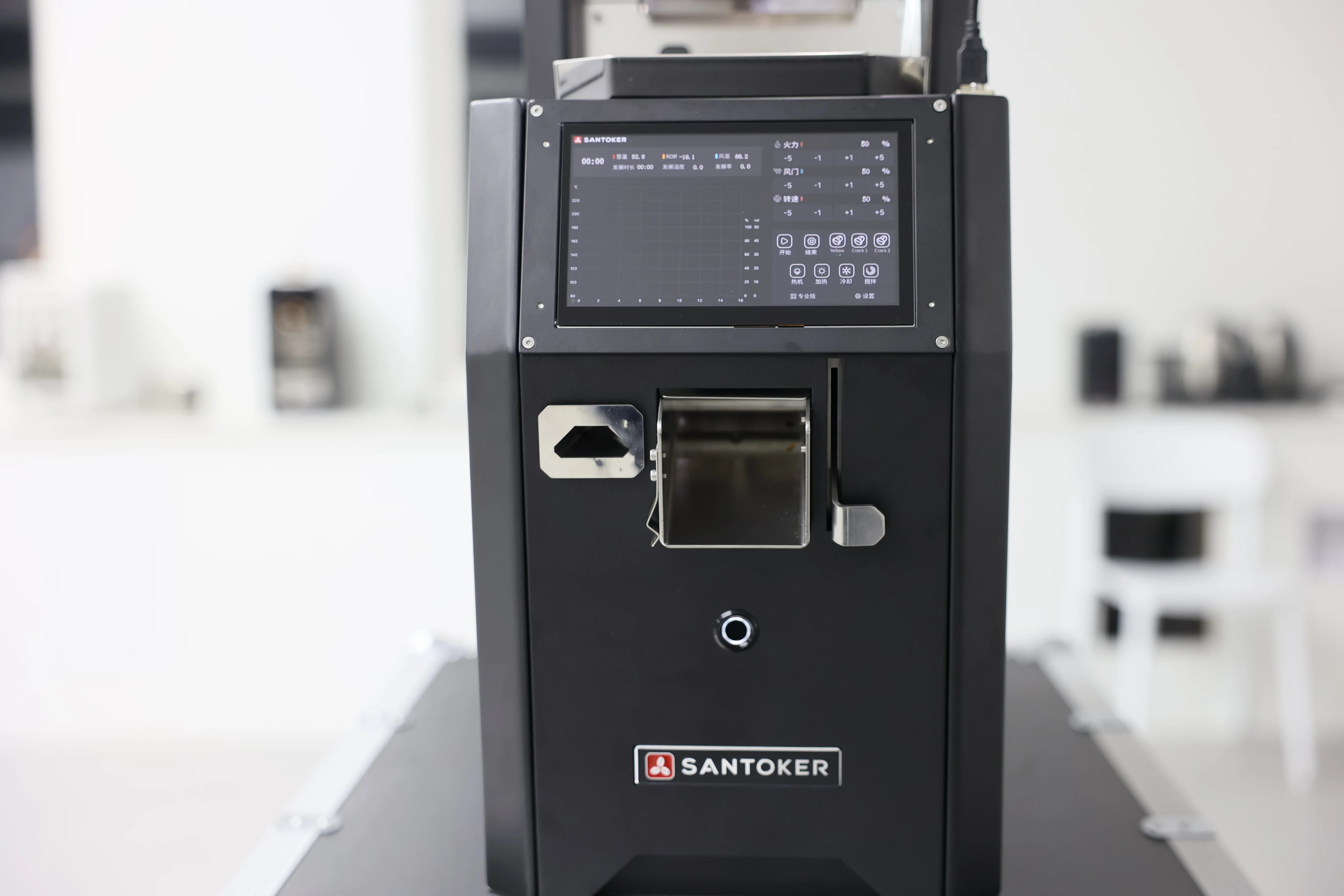 Santoker 2025 Newest RX700 300g 700g 1kg 2kg Gas Electric Coffee Roaster App Control Roaster Automatic Bluetooth Machine