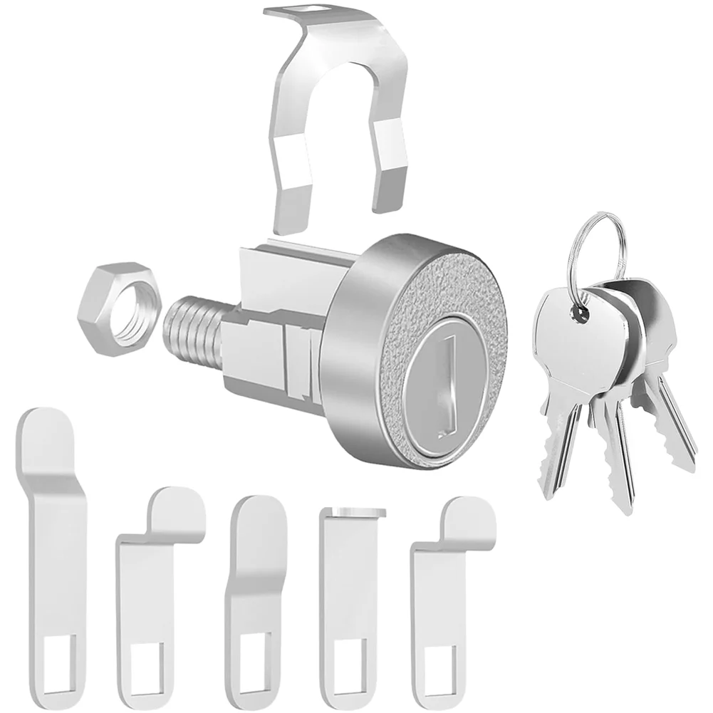 Zinc Alloy 5 Pin Tumbler Lock Designed to Fit For C9100 Mailbox with Precise OEM Dimensions and Fully Covered Waterproof Housing