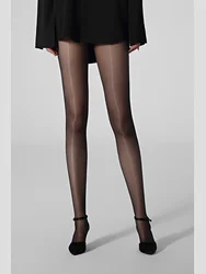 Tights Oil Sparkly Pantyhose For Women High Waist Black Stockings Skin Silk Summer Ultra Thin Anti-Hook Nylon