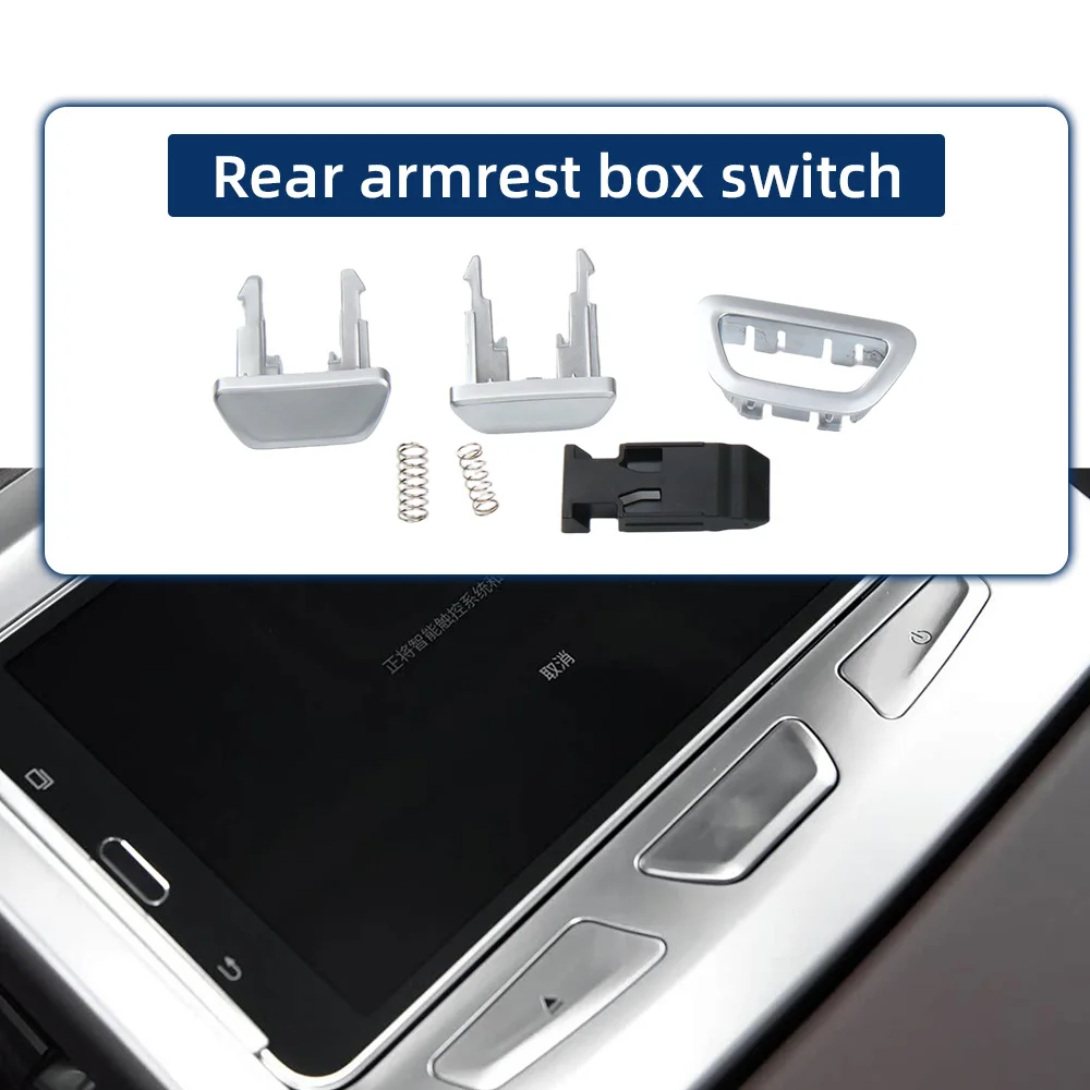 Storage Compartment Button Repair Kit 52207351572 For BMW 5 Series G38 7 Series G11 G12 Rear Center Armrest Box Switch Button