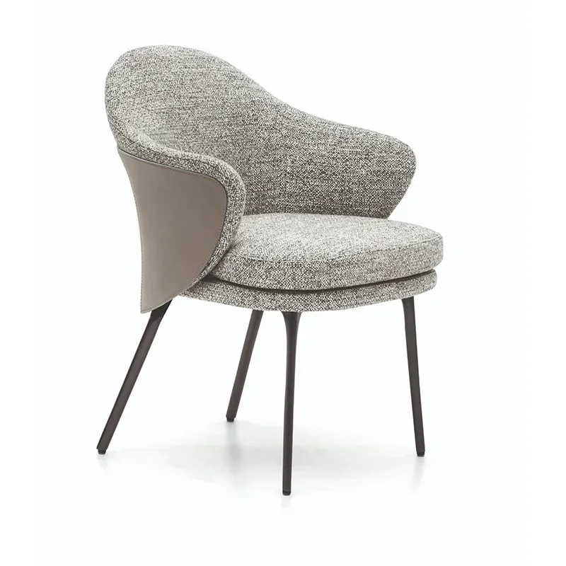 Italian light luxury home dining chairs, hotel sales department negotiation tables and chairs, high-end leisure hot-selling