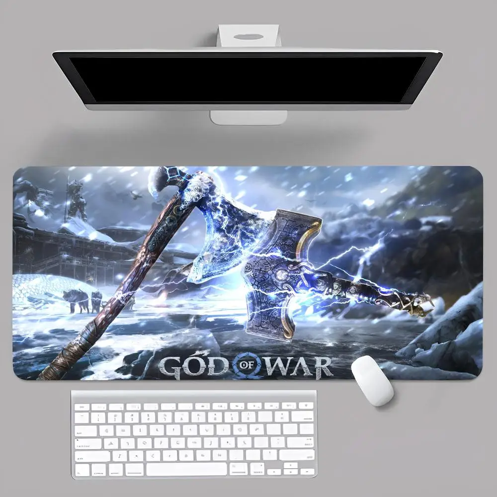 Game G-God of w-war R-Ragnaroks MINISO Mouse Pad Anime Game Mouse Pad Computer Desk Pad Office Carpet Laptop Mouse Pad