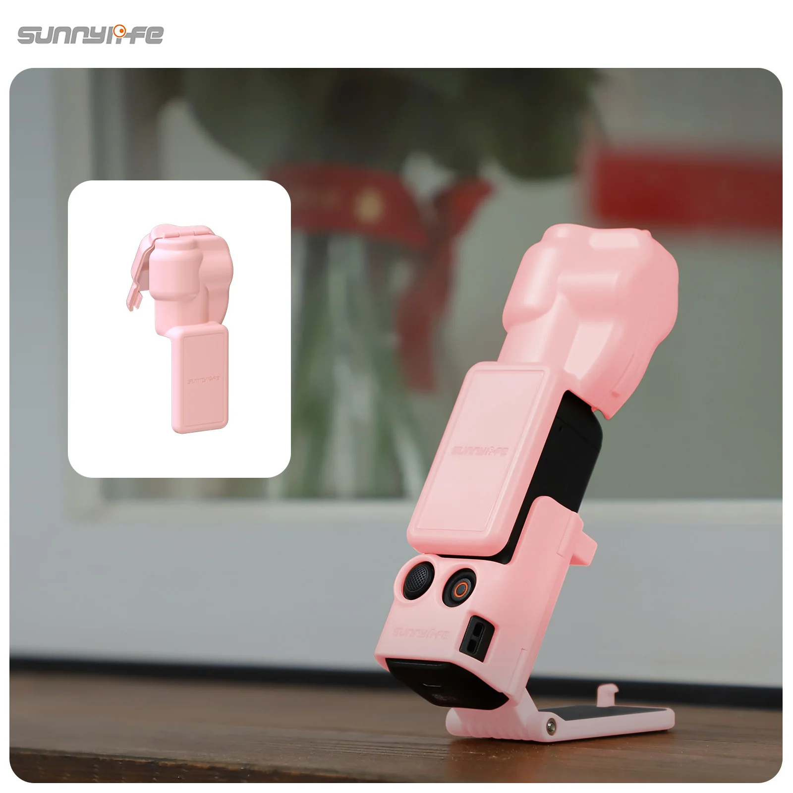 Sunnylife Multifunctional Magnetic Mount Tabletop Base Bracket Angles Adjustable Accessories for Osmo Pocket 3