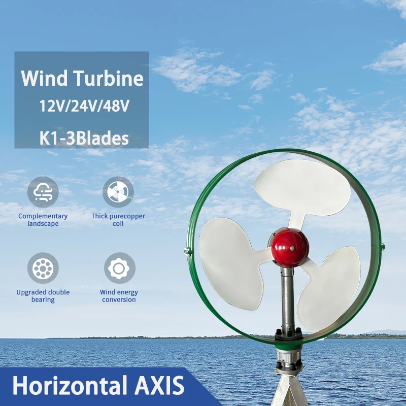 

Ветряная мельница с бесплатной электроэнергией 6 кВт 12 В 24 в 48 В, ветряной генератор с горизонтальной осью и постоянным маглевом с контроллером MPPt для домашнего использования