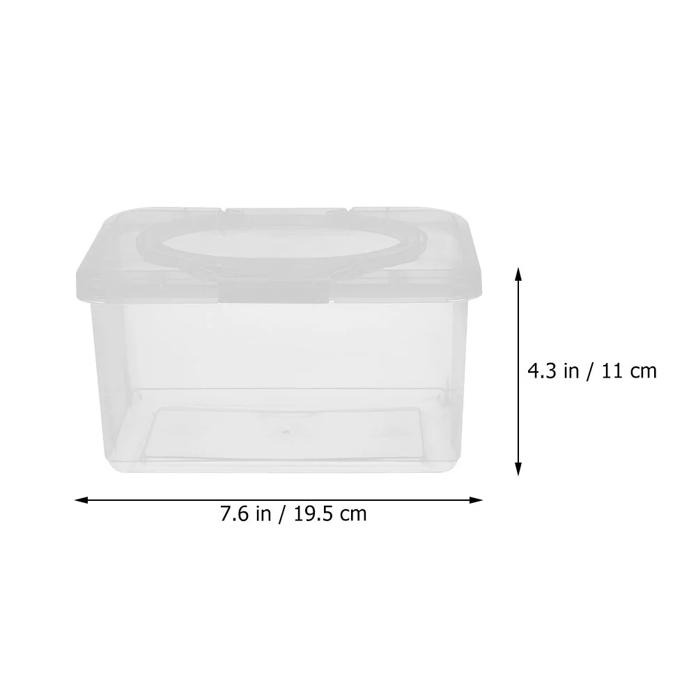 Dustproof Wet Wipes Dispenser Modern Reusable Wipes Case Baby Wipes Container Nursery Desktop Tissue Box Holder Home Decor