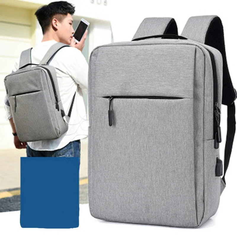 Slim Laptop Backpack Men 15.5 Inch Office Work Men Backpack Business Bag Unisex Ultralight Backpack Thin Back Pack