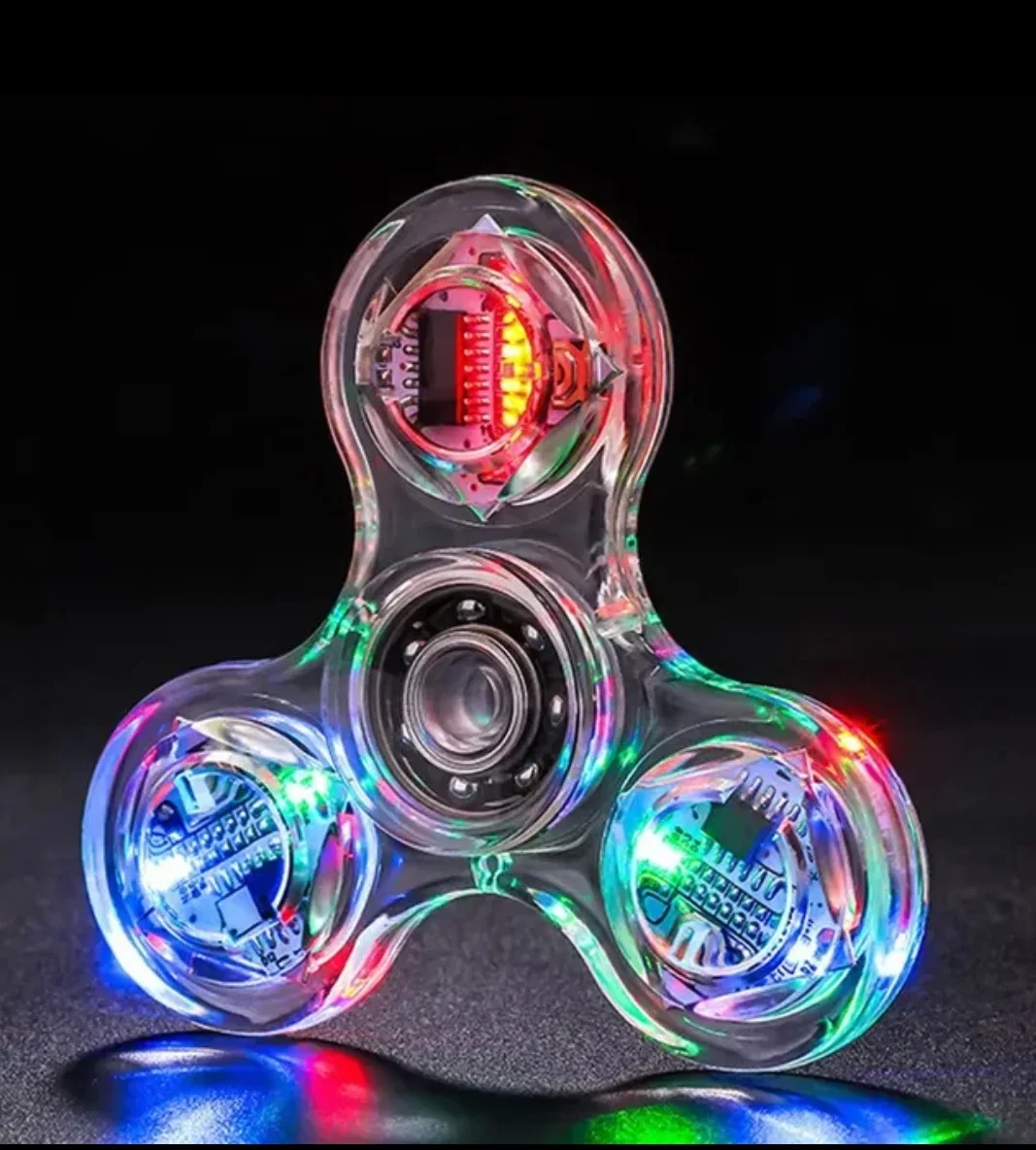 Jouet Sensoriel en Alliage D.lique Arc-en-ciel pour Adultes et Enfants, Mini Fidget Popper, Spinner du Bout des Doigts, Souligné par les Instituts Volants