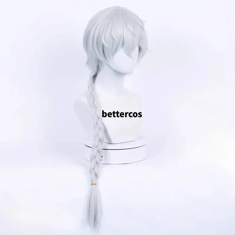 2025 11 니콜라이 고골 코스프레 신작 애니메이션 시즌 4 땋은 내열성 합성 머리 가발 + 가발 모자