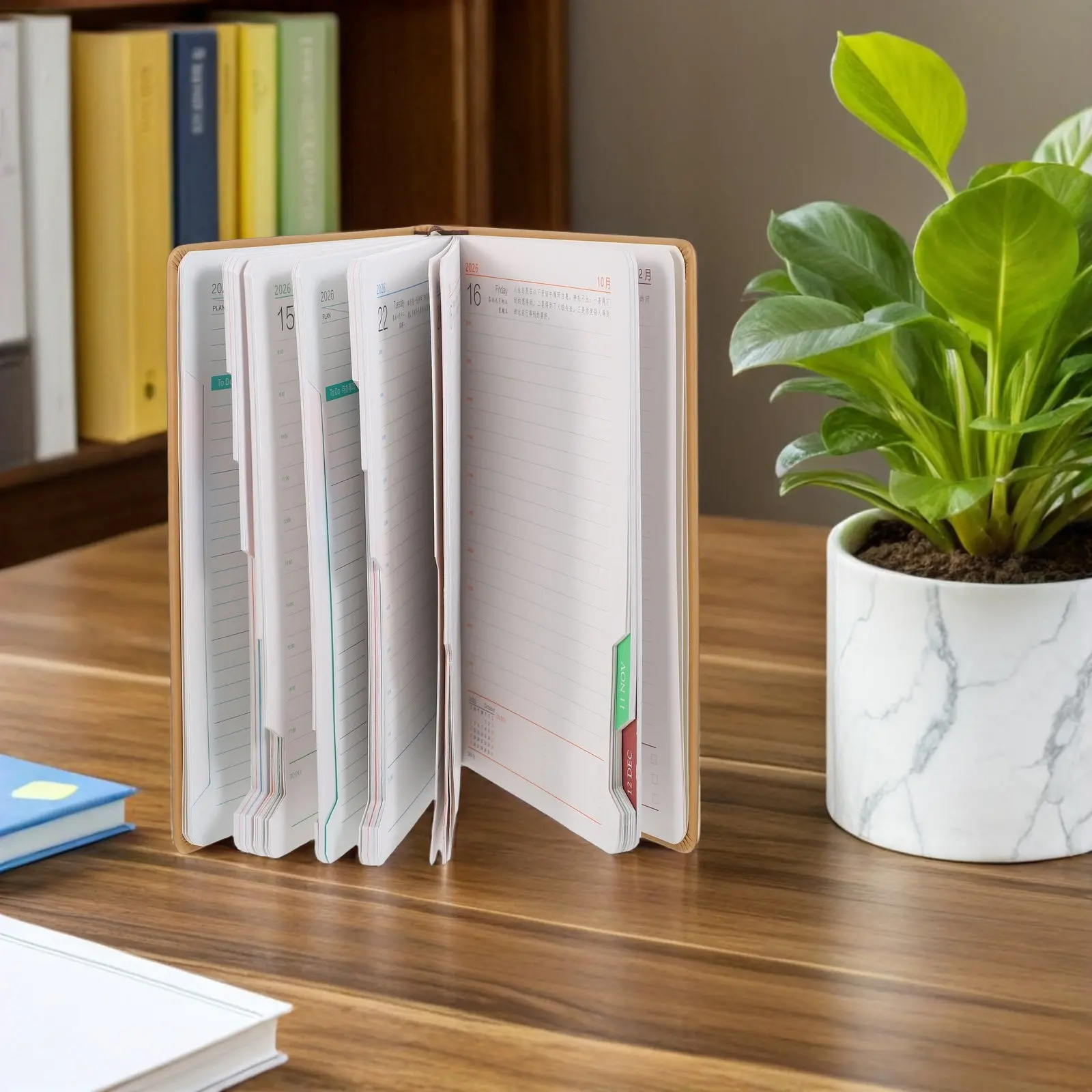 a5-hard-cover-2026-academic-year-planner-daily-organizer-notebook-portable-lightweight-appointment-book-weekly-to-do-list