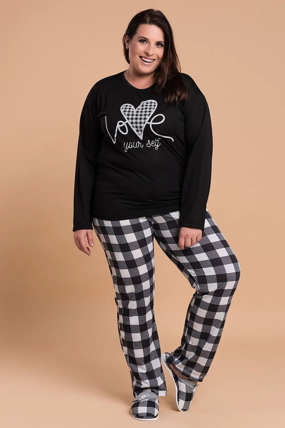 Women's Pajamas Plus Size Love Your Self