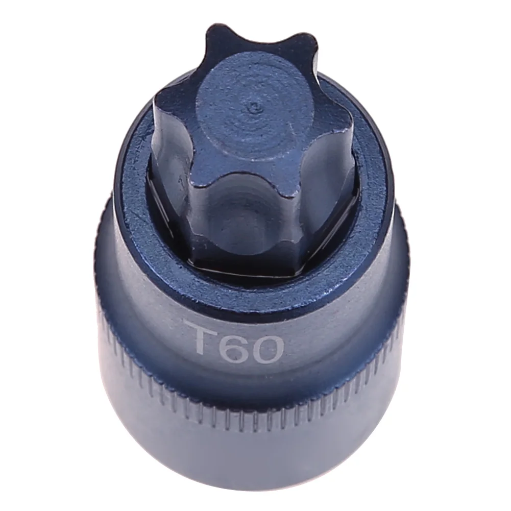 1/2 Pollici Cacciavite Drive Socket Multifunzionale Pratico Cacciavite Torx Adattatore T40 T45 T50 T55 T60 T70 Strumento Mano di Riparazione