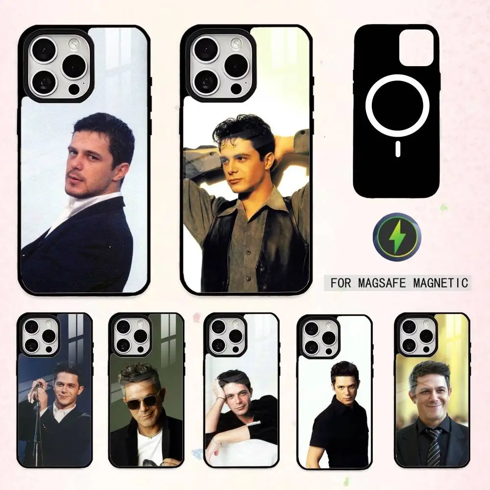 

Popular A-Alejandro S-Sanz Phone Case For iPhone17,16,15,14,13,12,11 Plus,Pro Max Magnetic For Magsafe Wireless Charging