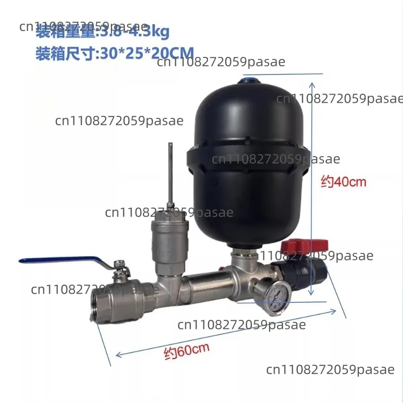 

Комплект водяного насоса-пистолета из нержавеющей стали 1 дюйм с одним и двумя клапанами, с интерфейсом для подключения