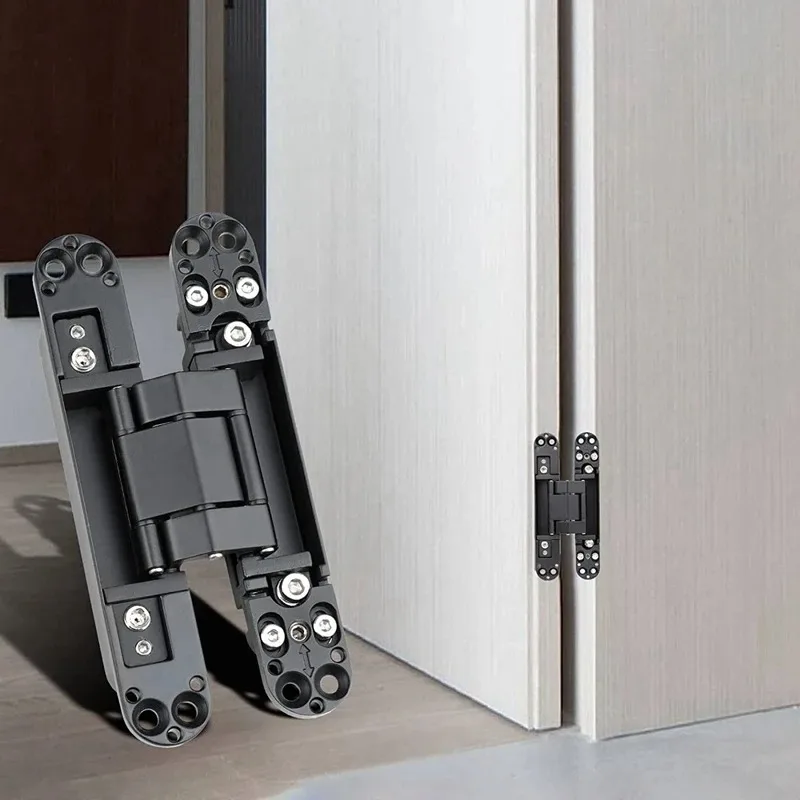 Hinged Door Hinged Furniture Fittings Hidden Wooden Door Folding Door Adjustable Hidden Form Bearing Capacity Of40 80Kg