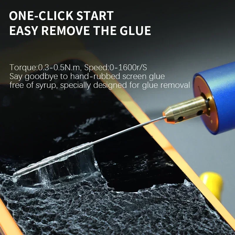 Electric Screwdriver OCA Glue Remover MECHANIC IDrive Multifunction for Screen Glue Removal Phone Camera Toys Disassembly Repair