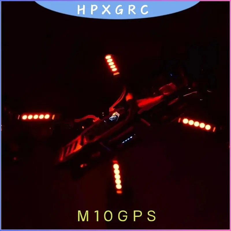 HPXGRC WS2812B FPV Drone LED-lichtstrip 5 RGB programmeerbare kralen, soldeerloze montage en betaflight-bediening